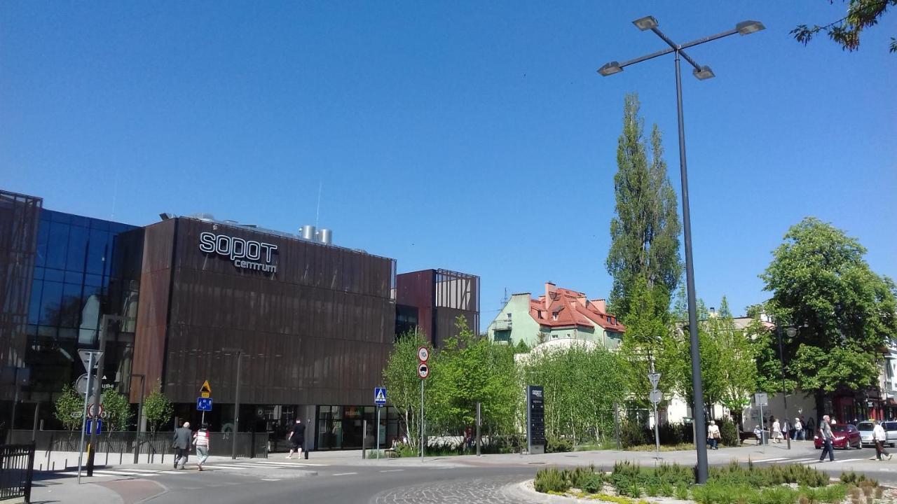 Studio Four - Prywatne Wejscie I Taras W Centrum Sopotu 外观 照片